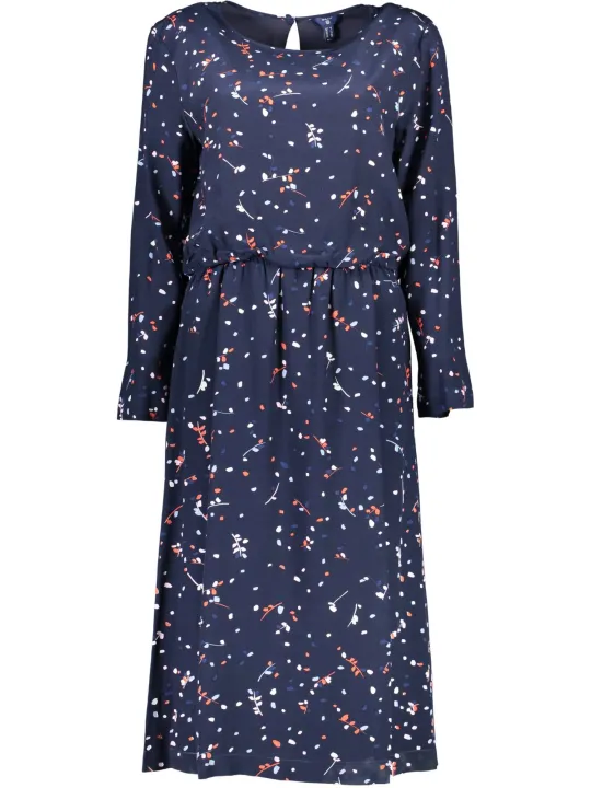 "GANT Startseite im Sale | GANT LANGES KLEID DAMEN BLAU online kaufen"|Planet-Deluxe