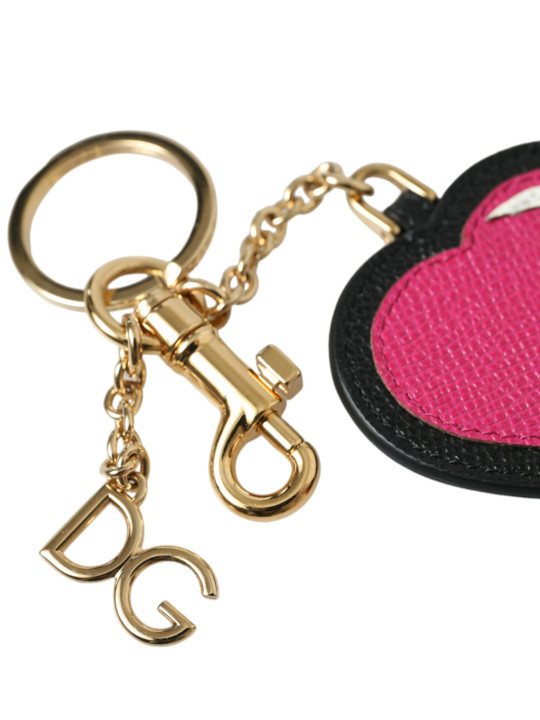 Keychains Stunning Gold and Pink Leather Keychain 450,00 € 8058301886504 | Planet-Deluxe