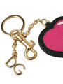 Keychains Stunning Gold and Pink Leather Keychain 450,00 € 8058301886504 | Planet-Deluxe