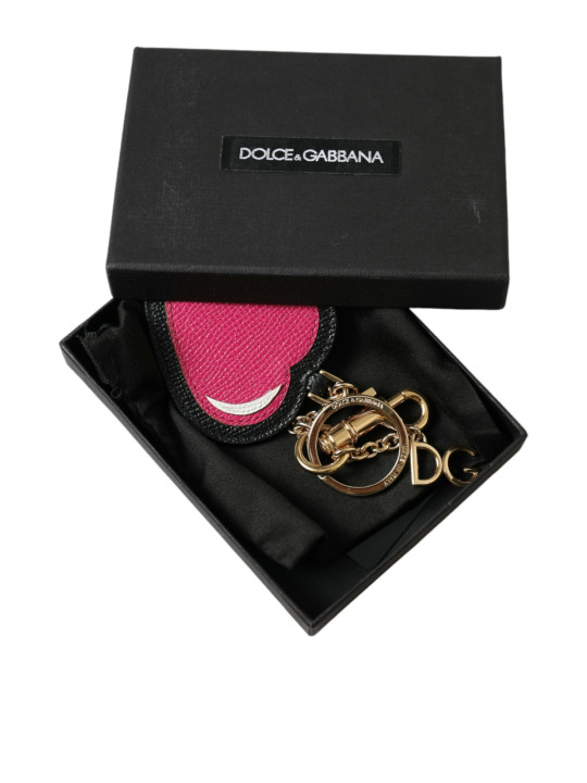 Keychains Stunning Gold and Pink Leather Keychain 450,00 € 8058301886504 | Planet-Deluxe