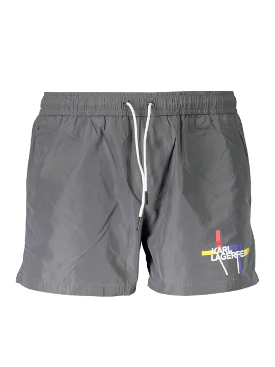 "Karl Lagerfeld Beachwear Startseite im Sale | KARL LAGERFELD BEACHWEAR BADEANZUGTEILE UNTER GRAUEM MANN online kaufen"|Planet-Deluxe