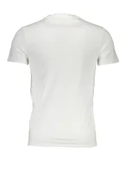 "GUESS JEANS T-Shirts im Sale | GUESS Jeans Superslim V-Neck T-Shirt Weiß online kaufen"|Planet-Deluxe
