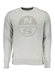 "North Sails Startseite im Sale | NORTH SAILS SWEATSHIRT OHNE REISSVERSCHLUSS HERREN GRAU online kaufen"|Planet-Deluxe