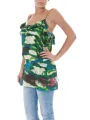 "JOHN GALLIANO T-Shirts im Sale | "John Galliano Seidentop Camouflage Grün" online kaufen"|Planet-Deluxe