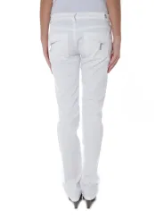 "PHARD KUSTER BIANCO: Schlanke 6-Taschen Hose für Damen"