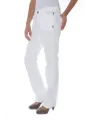 "PHARD KUSTER BIANCO: Schlanke 6-Taschen Hose für Damen"