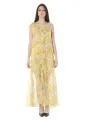 Elegantes Gelbes Abendkleid von John Galliano - Exklusiv