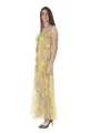 Elegantes Gelbes Abendkleid von John Galliano - Exklusiv
