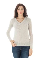 "Fred Perry Startseite im Sale | FRED PERRY WEISSER PULLOVER FÜR DAMEN online kaufen"|Planet-Deluxe