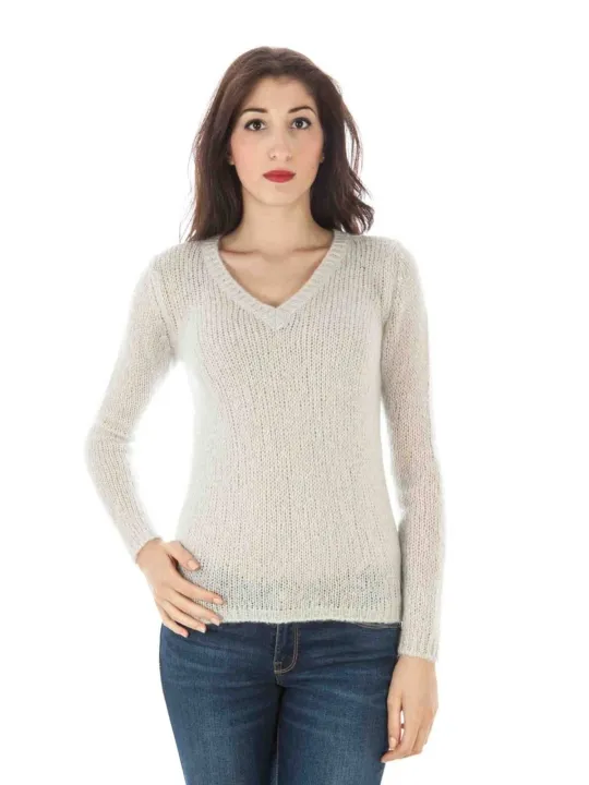 "Fred Perry Startseite im Sale | FRED PERRY WEISSER PULLOVER FÜR DAMEN online kaufen"|Planet-Deluxe