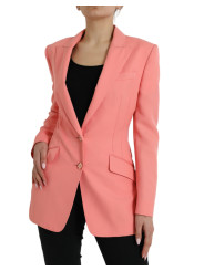 Jackets & Coats Chic Pink Peak Lapel Blazer 4.950,00 € 8057142902565 | Planet-Deluxe