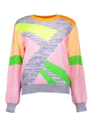 "Love Moschino Startseite im Sale | LIEBE MOSCHINO MEHRFARBIGER FRAUENPULLOVER online kaufen"|Planet-Deluxe