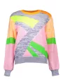 "Love Moschino Startseite im Sale | LIEBE MOSCHINO MEHRFARBIGER FRAUENPULLOVER online kaufen"|Planet-Deluxe