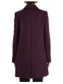 Jackets & Coats Elegant Purple Wool-Cashmere Trench Coat 4.240,00 € 8059579758456 | Planet-Deluxe