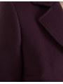 Jackets & Coats Elegant Purple Wool-Cashmere Trench Coat 4.240,00 € 8059579758456 | Planet-Deluxe