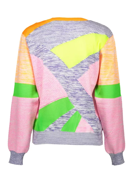 "Love Moschino Startseite im Sale | LIEBE MOSCHINO MEHRFARBIGER FRAUENPULLOVER online kaufen"|Planet-Deluxe
