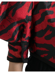 Jackets & Coats Elegant Animal Print Coat Jacket 6.930,00 € 8050246189337 | Planet-Deluxe