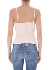 "JOHN GALLIANO Tops im Sale | Galliano Satin Camisole Rosa online kaufen"|Planet-Deluxe
