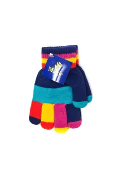 SIMIANI Kinder Winterhandschuhe Blau - Warm & Wasserdicht