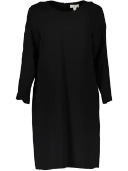 GANT Schwarzes Elegantes Langarm-Kurzkleid für Damen