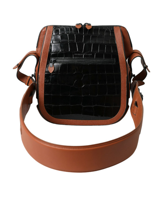 Crossbody Bags Elegant Crocodile Leather Crossbody Bag 8.000,00 € 8050246189511 | Planet-Deluxe
