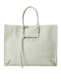 Tote Bags Chic Python Leather Tote in White &amp Yellow 3.770,00 € 8050246189757 | Planet-Deluxe