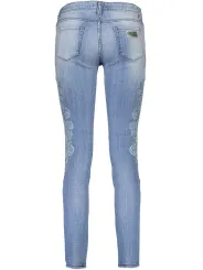 "Just Cavalli Jeans im Sale | Just Cavalli Himmelblau Jeans mit Stickereien online kaufen"|Planet-Deluxe