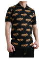 T-Shirts Black Car Print Short Sleeve Polo T-shirt 1.260,00 € 8057155003341 | Planet-Deluxe