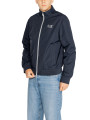 Schwarze Ea7 Jacke mit Reißverschluss