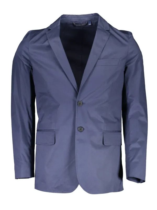 "GANT Blaue Herrenjacke - Stilvoll & Bequem"
