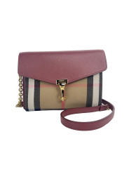 Handbags Macken Small Crimson House Check Leather Crossbody Bag 1.290,00 € 5045704784387 | Planet-Deluxe