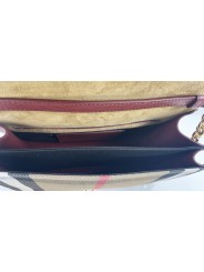 Handbags Macken Small Crimson House Check Leather Crossbody Bag 1.290,00 € 5045704784387 | Planet-Deluxe