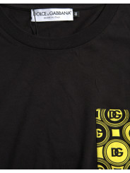 T-Shirts Black Printed Pocket Cotton Crewneck T-shirt 1.130,00 € 8059579360819 | Planet-Deluxe