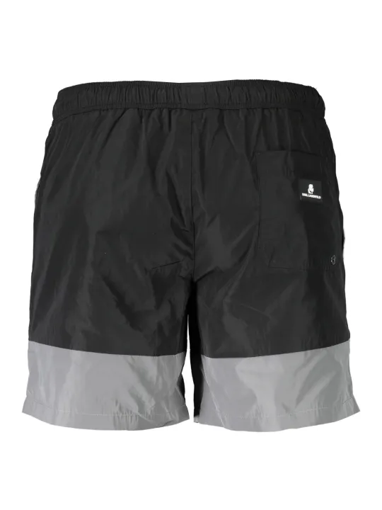 "Karl Lagerfeld Beachwear Badehosen im Sale | Karl Lagerfeld Beachwear KL20MBM02_NERO_BLACK online kaufen"|Planet-Deluxe