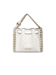 Crossbody Bags Mina Small Belted Cream Signature PVC Chain Inlay Crossbody Bag 450,00 € 0196237278050 | Planet-Deluxe