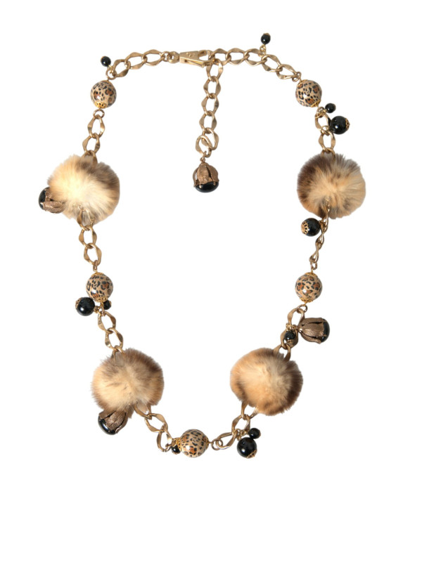 Belts Gold Brass Leopard Fur Pearl Collier Chain Belt 3.550,00 € 8057001591978 | Planet-Deluxe