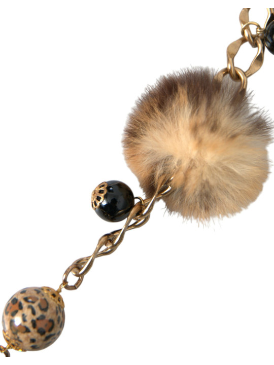 Belts Gold Brass Leopard Fur Pearl Collier Chain Belt 3.550,00 € 8057001591978 | Planet-Deluxe