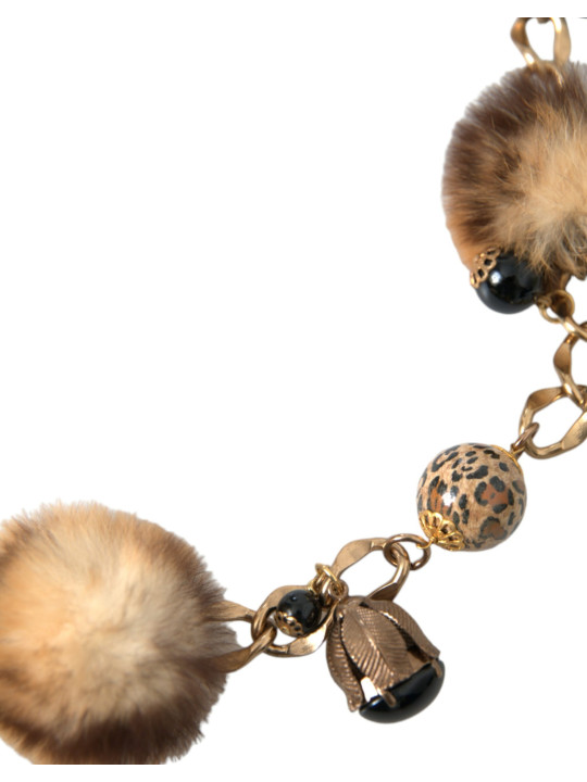 Belts Gold Brass Leopard Fur Pearl Collier Chain Belt 3.550,00 € 8057001591978 | Planet-Deluxe