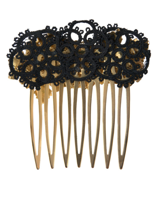 Other Gold Brass Crystal Lady Bug Women Hair Comb 1.410,00 € 8056305241725 | Planet-Deluxe