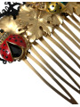 Other Gold Brass Crystal Lady Bug Women Hair Comb 1.410,00 € 8056305241725 | Planet-Deluxe