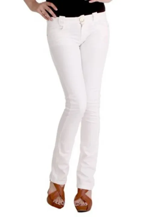 "PHARD Herren 7-Taschen Hose in Lampone Bianco"