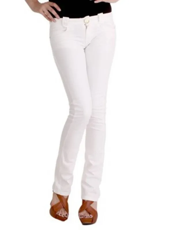 "PHARD Herren 7-Taschen Hose in Lampone Bianco" "PHARD Herren 7-Taschen Hose in Lampone Bianco"