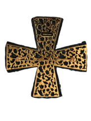 Other Black Crystals Embellished Cross Pin Brooch 750,00 € 8058091348138 | Planet-Deluxe