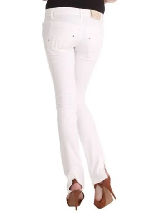 "PHARD Herren 7-Taschen Hose in Lampone Bianco"