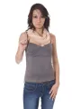 "JOHN GALLIANO Tops im Sale | JOHN GALLIANO Graue Camisole mit Schal online kaufen"|Planet-Deluxe