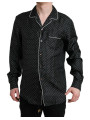 Shirts Black Polka Dot Silk Long Sleeve Shirt 1.680,00 € 8056305924819 | Planet-Deluxe