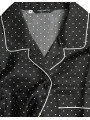 Shirts Black Polka Dot Silk Long Sleeve Shirt 1.680,00 € 8056305924819 | Planet-Deluxe