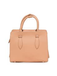 Braun Leder Satchel Handtasche