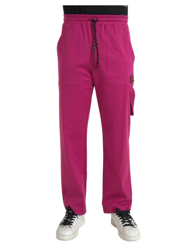 Jeans & Pants Pink Logo Cargo Cotton Jogger Sweatpants Pants 1.840,00 € 8057142772908 | Planet-Deluxe