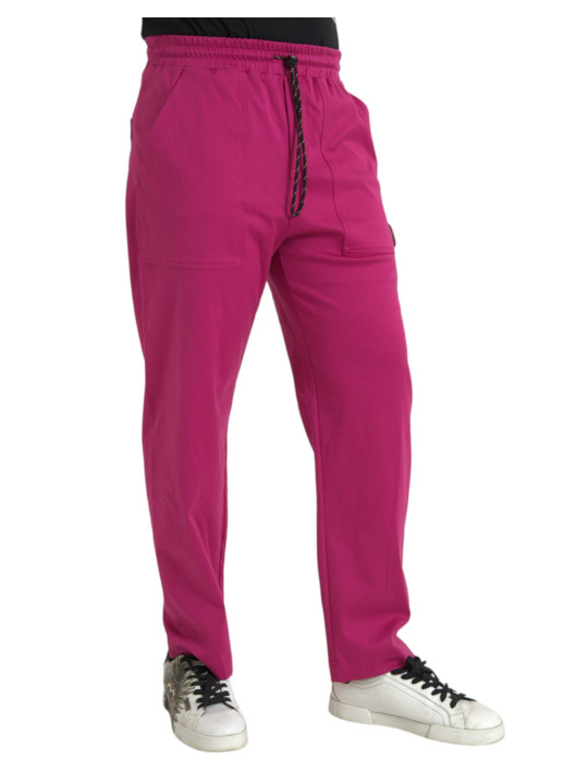 Jeans & Pants Pink Logo Cargo Cotton Jogger Sweatpants Pants 1.840,00 € 8057142772908 | Planet-Deluxe